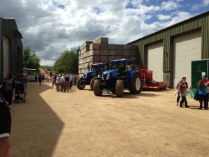 Both T7's on show at Open Farm Sunday